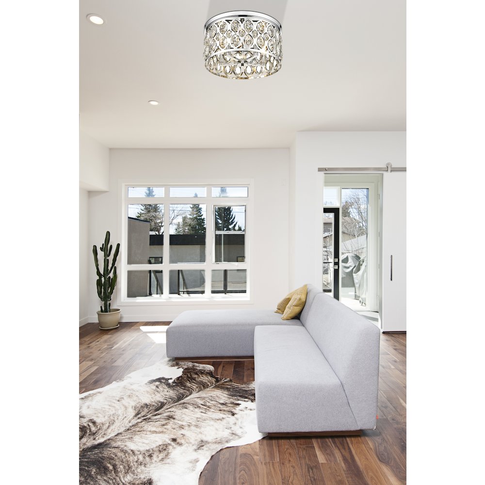 Z-Lite 5 Light Flush Mount. Picture 6