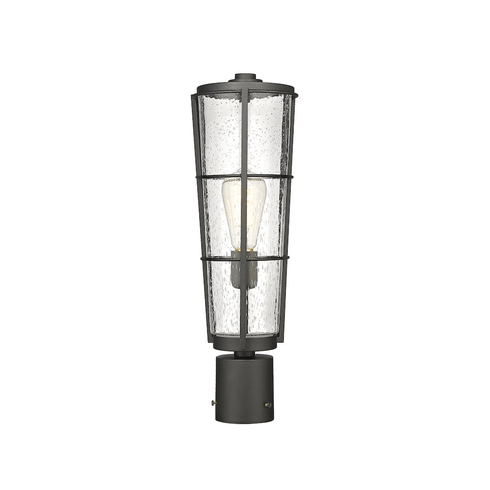 Z-Lite 1 Light Outdoor Post Mount Fixture. Picture 1
