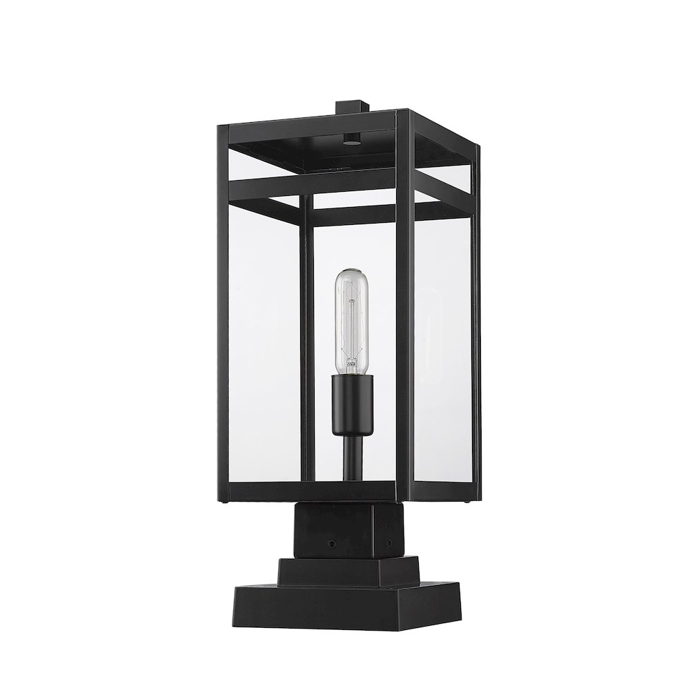 Z-Lite 1 Light Outdoor Pier Mounted Fixture. Picture 5