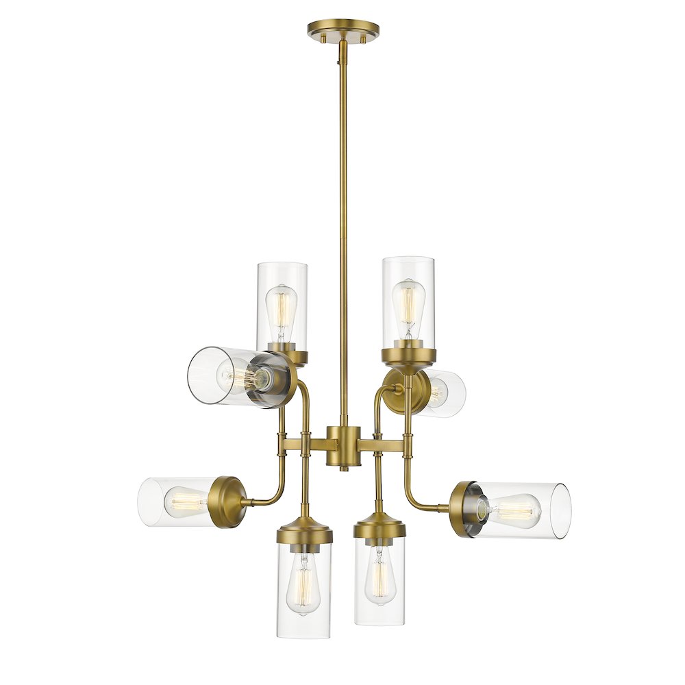 Z-Lite 8 Light Chandelier. Picture 1
