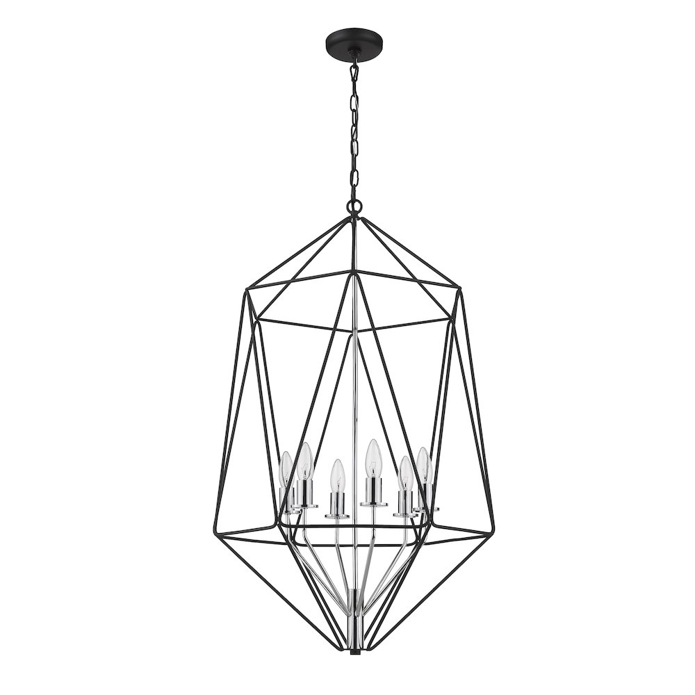 Z-Lite 6 Light Chandelier. Picture 5