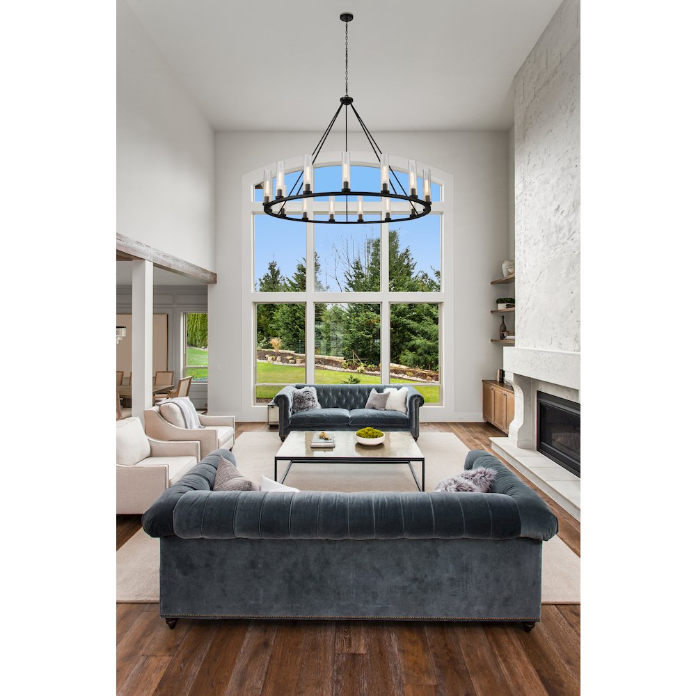Z-Lite 15 Light Chandelier. Picture 7
