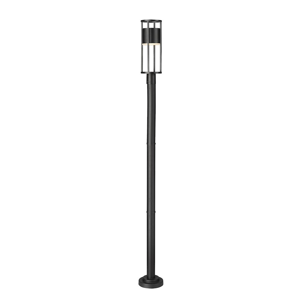 Z-Lite 1 Light Outdoor Post Mounted Fixture. Picture 1