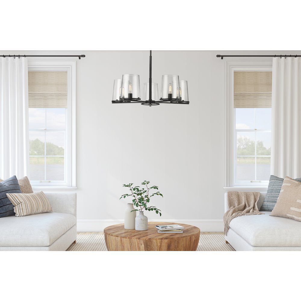 Z-Lite 5 Light Chandelier. Picture 6