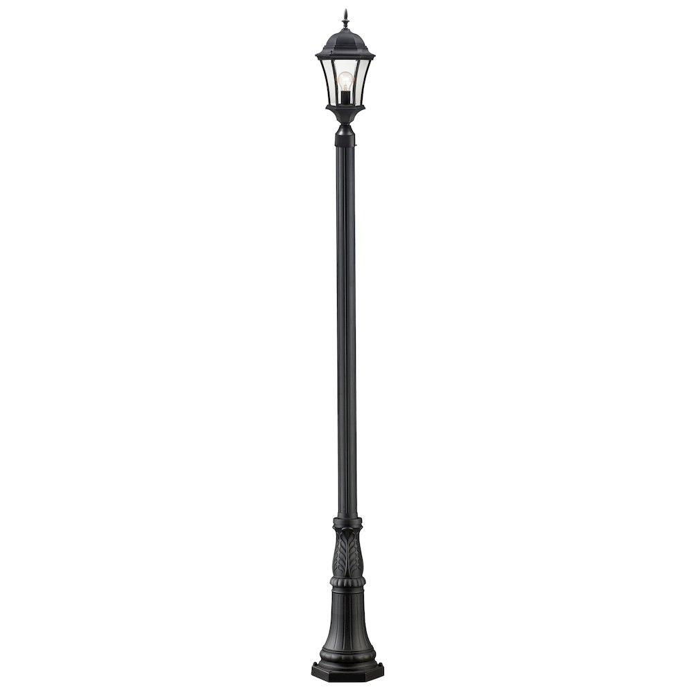 Z-Lite 1 Light Outdoor Post Mounted Fixture. Picture 1