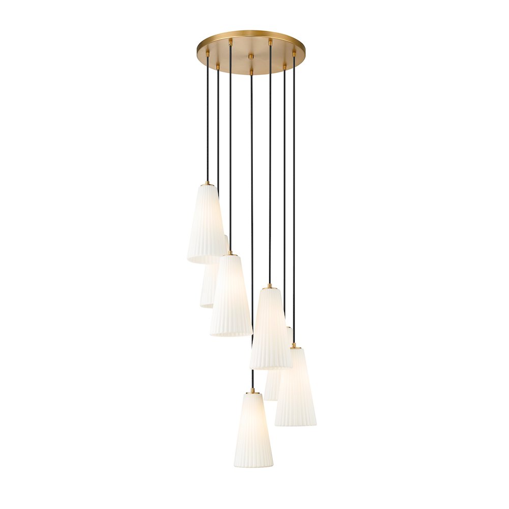 Z-Lite 7 Light Chandelier. Picture 1