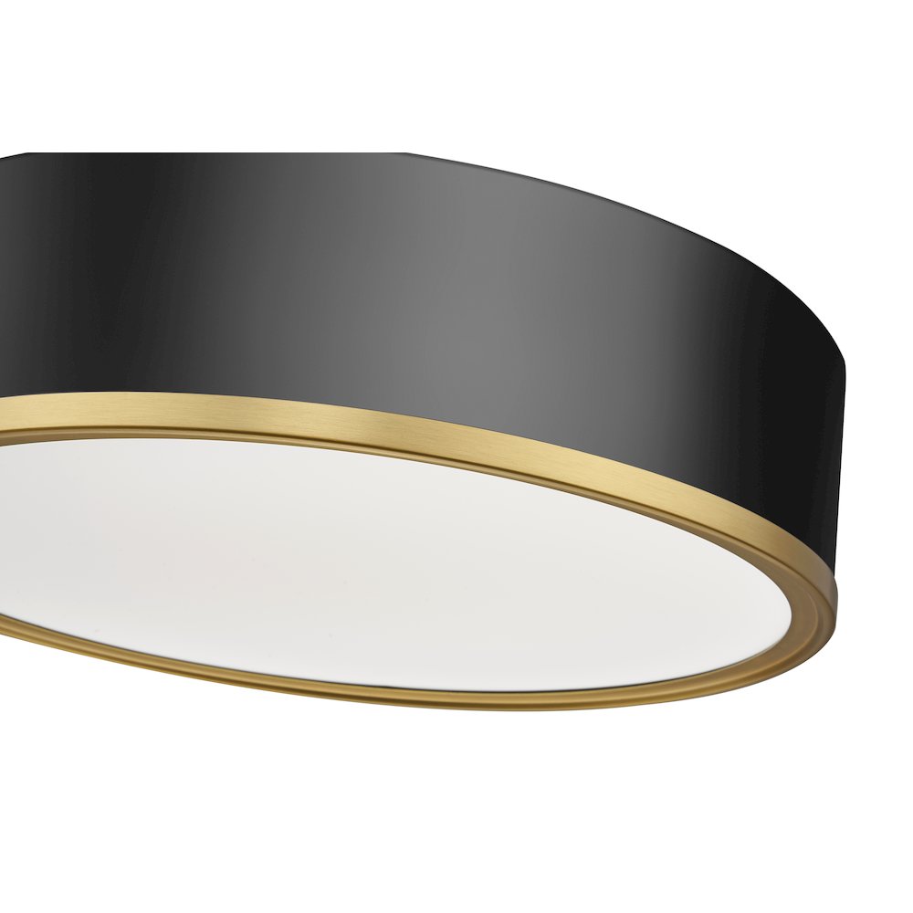 Z-Lite 1 Light Flush Mount. Picture 4