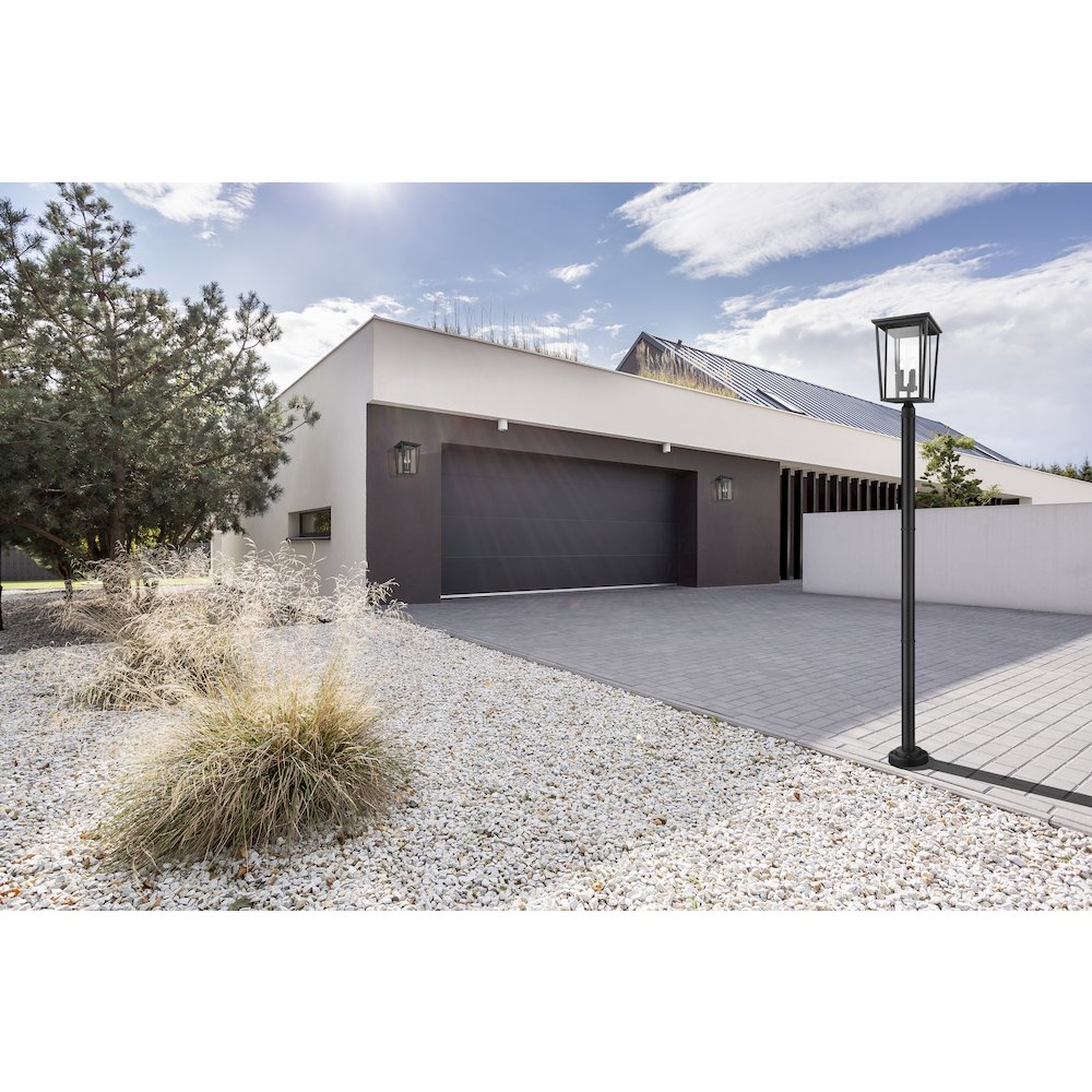 Z-Lite 3 Light Outdoor Post Mounted Fixture. Picture 2