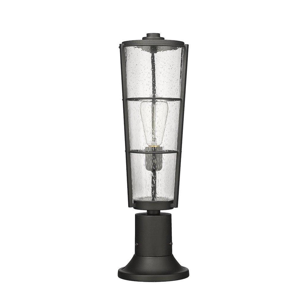 Z-Lite 1 Light Outdoor Pier Mounted Fixture. Picture 5