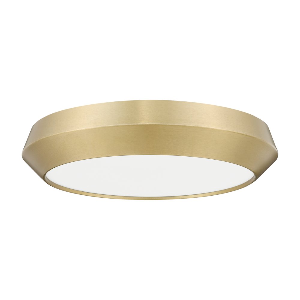 Z-Lite 1 Light Flush Mount, Modern Gold. Picture 7