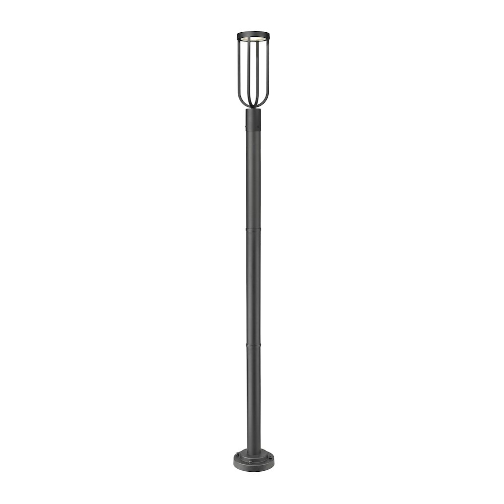 Z-Lite 1 Light Outdoor Post Mounted Fixture. Picture 3