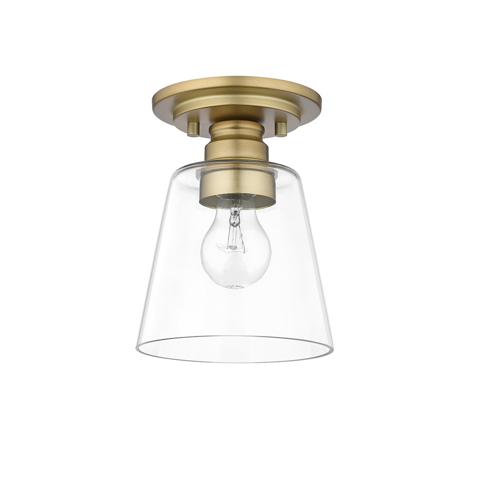 Z-Lite 1 Light Flush Mount. Picture 5