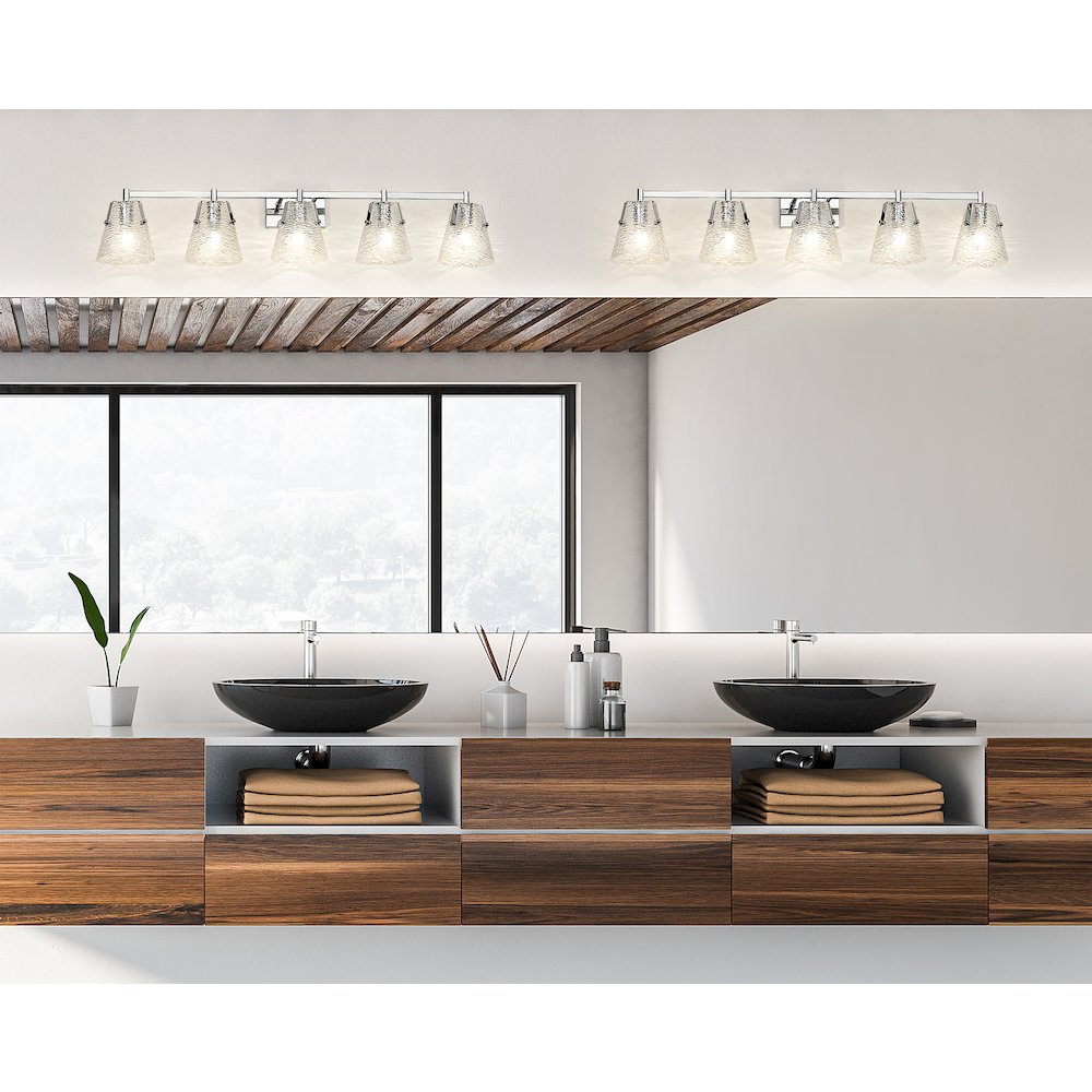 Z-Lite 5 Light Vanity. Picture 6