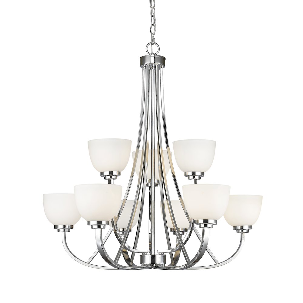 Z-Lite 9 Light Chandelier. Picture 1