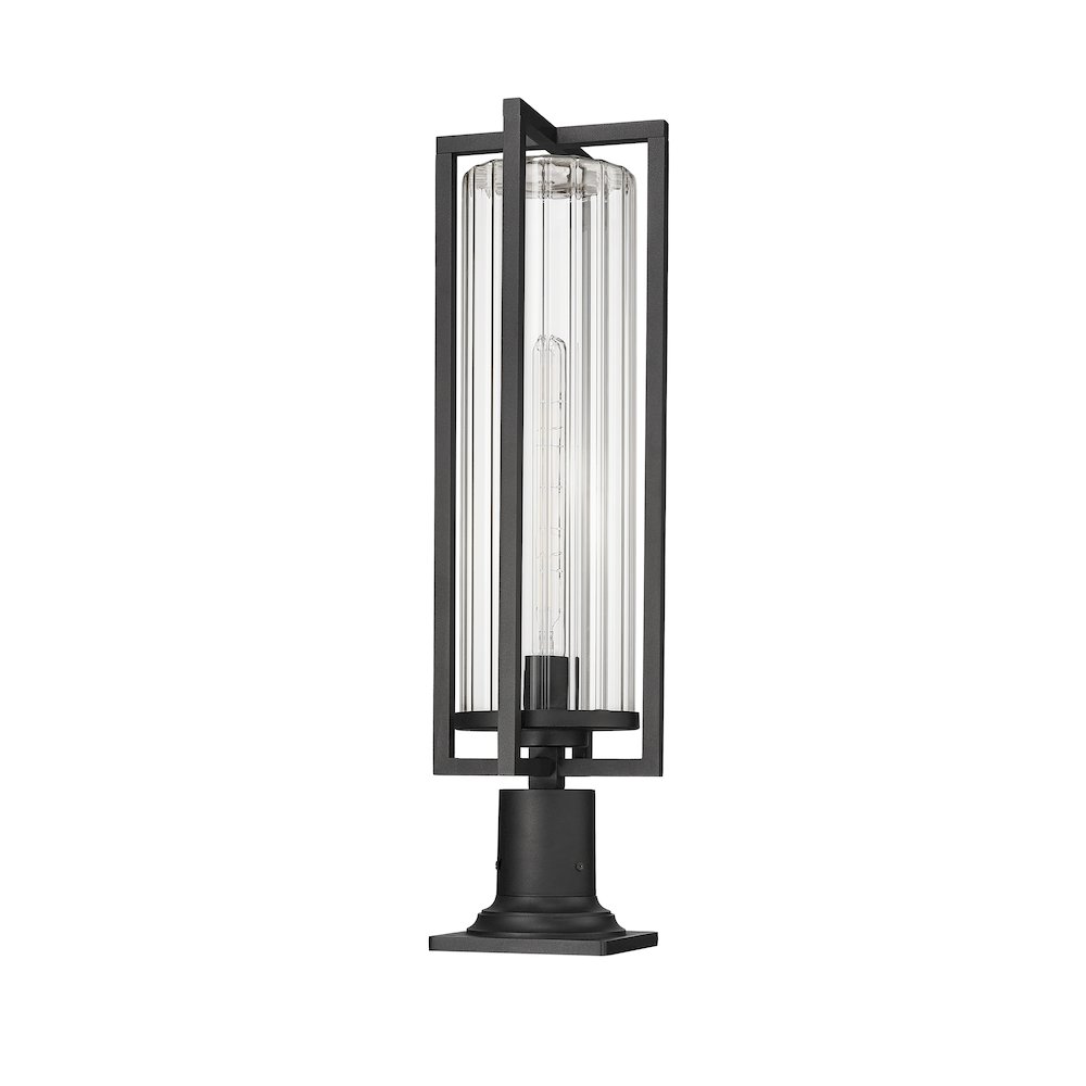 Z-Lite 1 Light Outdoor Pier Mounted Fixture. Picture 5