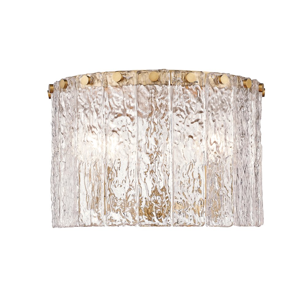 Z-Lite 3 Light Flush Mount. Picture 1