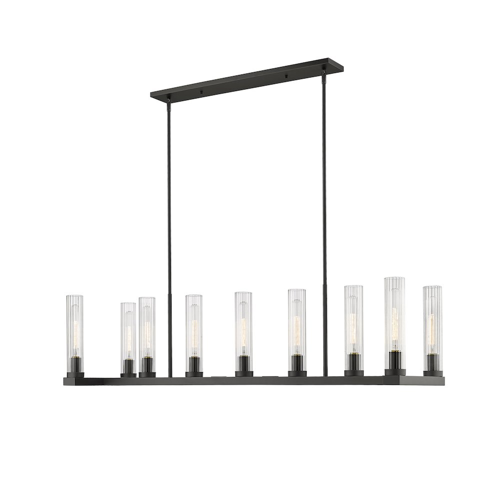 Z-Lite 9 Light Linear Chandelier. Picture 3