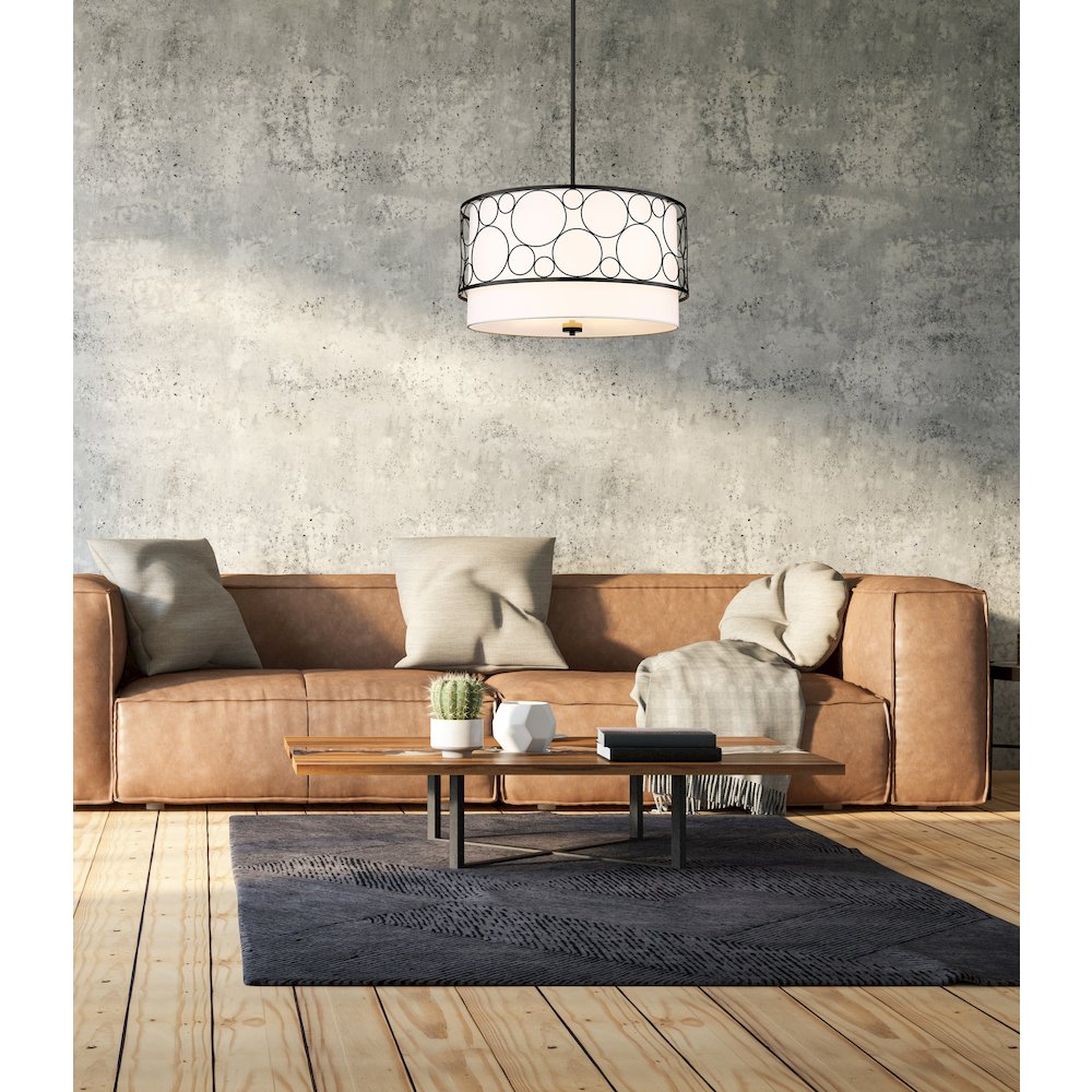 Z-Lite 4 Light Chandelier. Picture 6