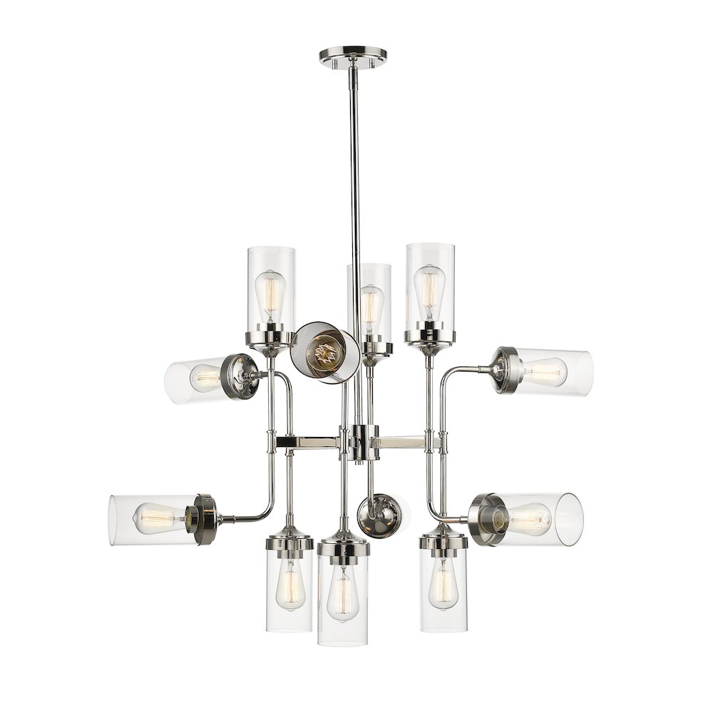 Z-Lite 12 Light Chandelier. Picture 1