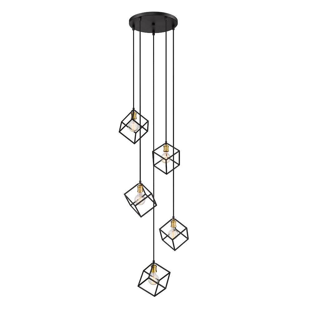 Z-Lite 5 Light Chandelier. Picture 1