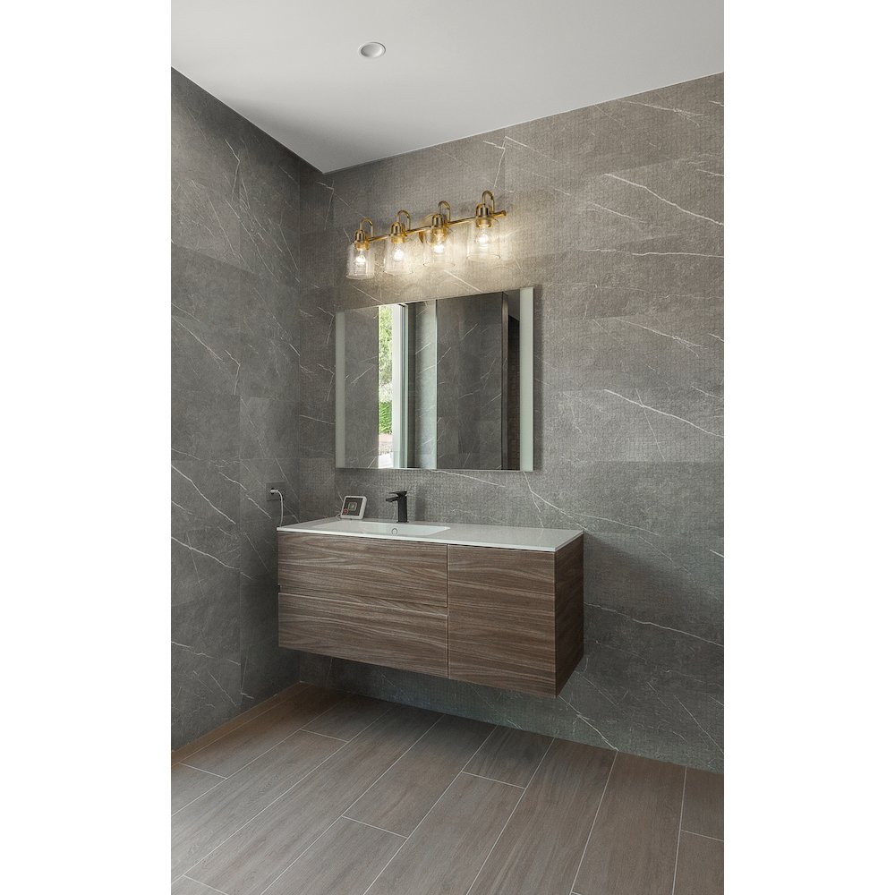 Z-Lite 4 Light Vanity. Picture 6
