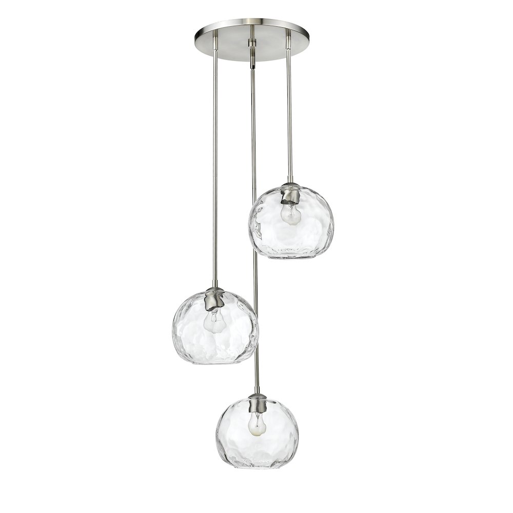 Z-Lite 3 Light Chandelier. Picture 5