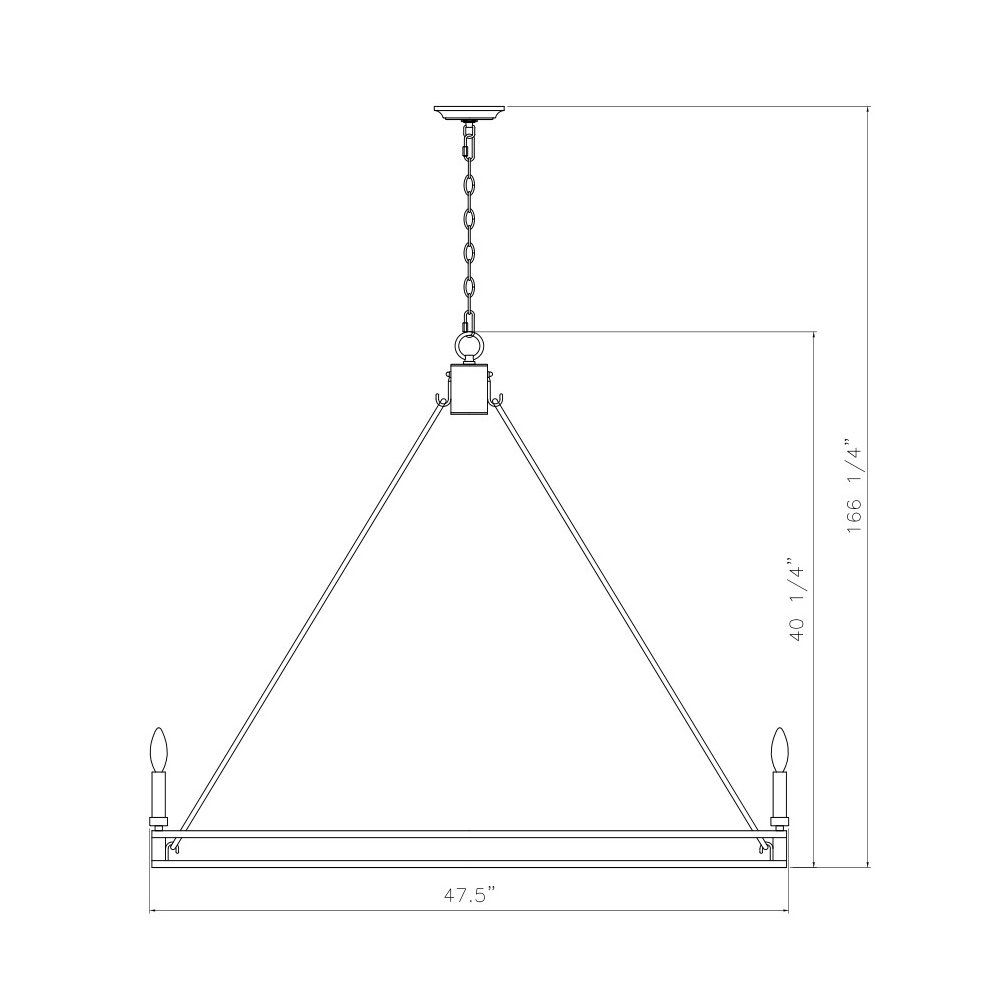 Z-Lite Dennison 12 Light Chandelier in Signature Brass color, Steel frame. Picture 7