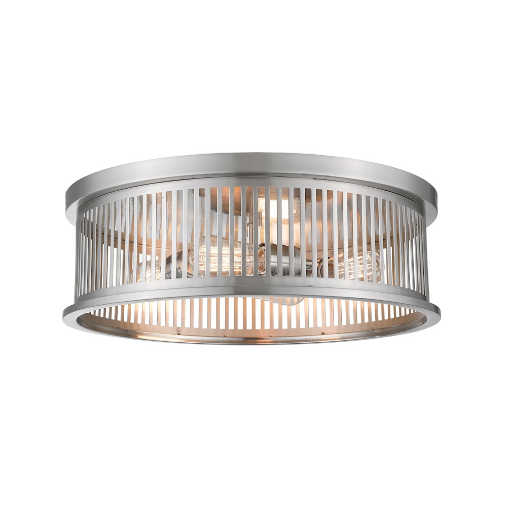 Z-Lite 4 Light Flush Mount. Picture 2