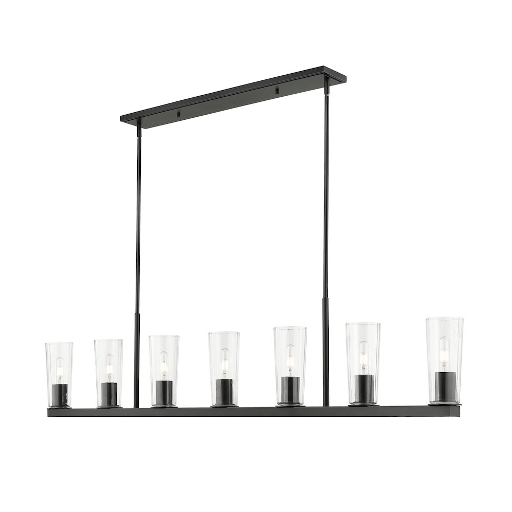 Z-Lite 7 Light Linear Chandelier. Picture 1