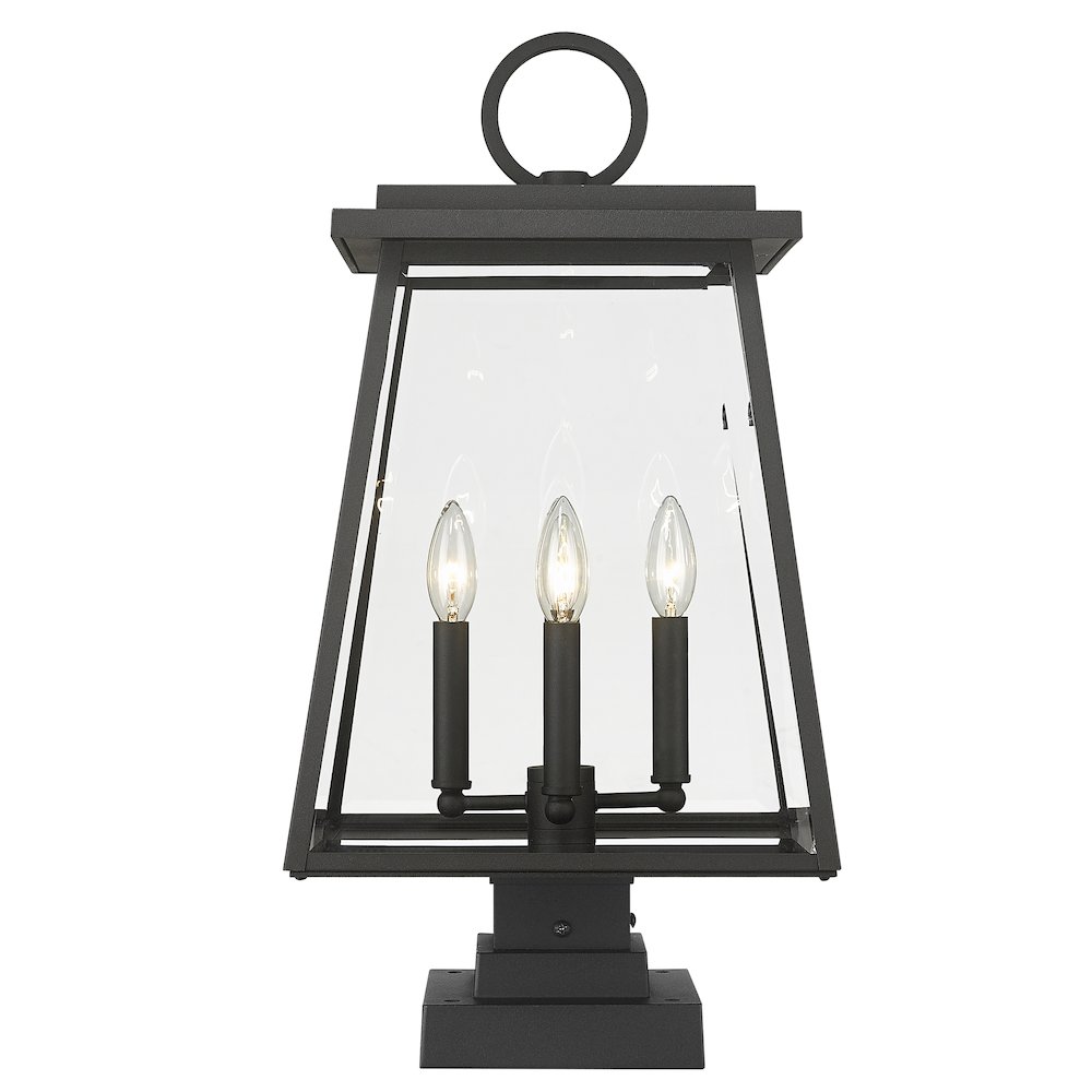 Z-Lite 4 Light Outdoor Pier Mounted Fixture. Picture 3