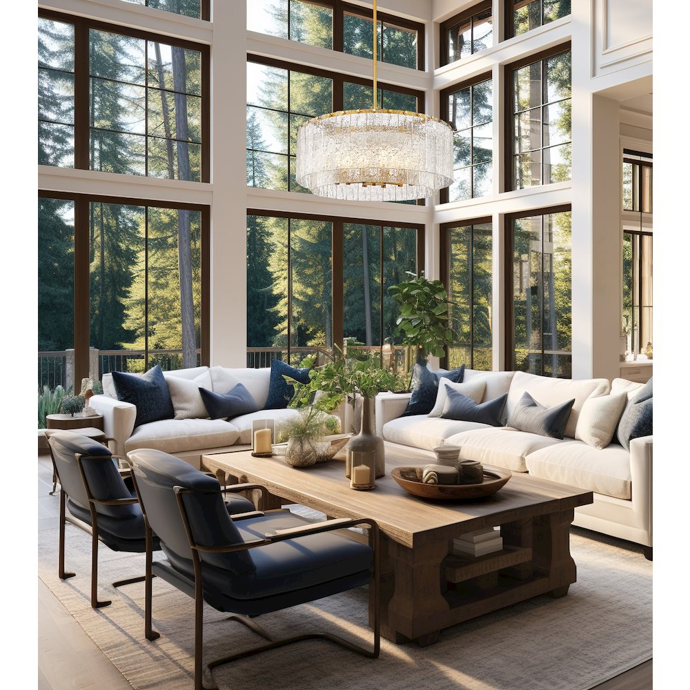 Z-Lite 12 Light Pendant. Picture 7
