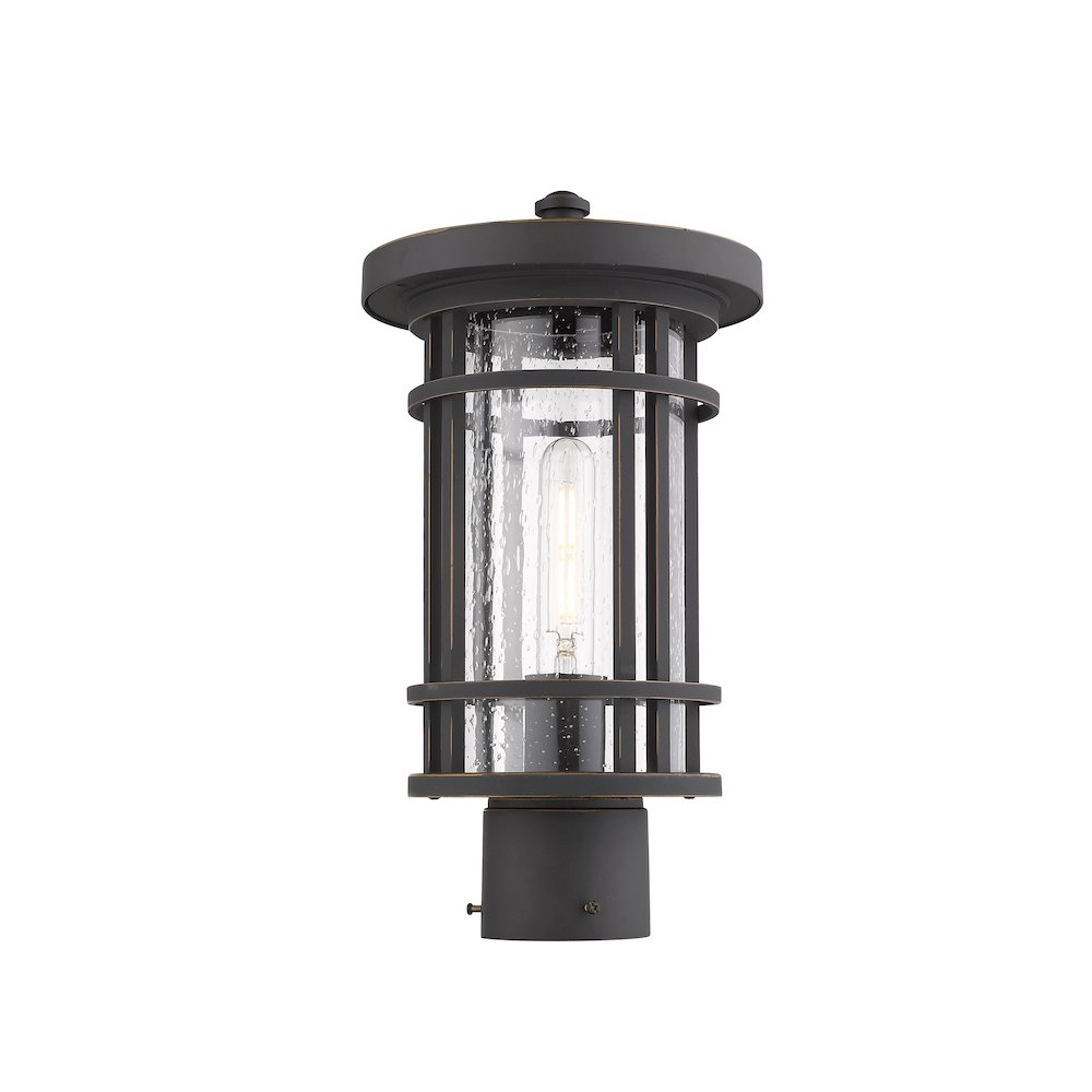 Z-Lite 1 Light Outdoor Post Mount Fixture. Picture 2