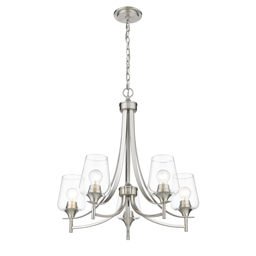 Z-Lite 5 Light Chandelier. Picture 3