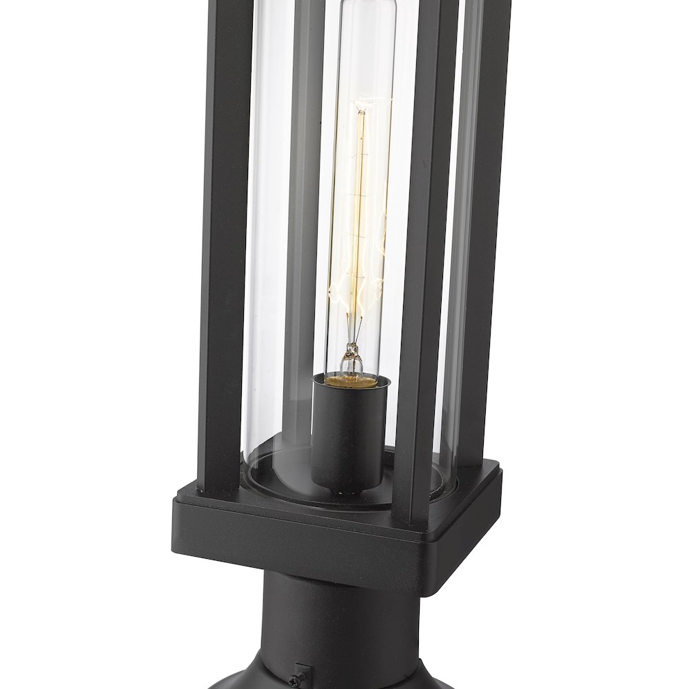 Z-Lite 1 Light Outdoor Pier Mounted Fixture. Picture 4