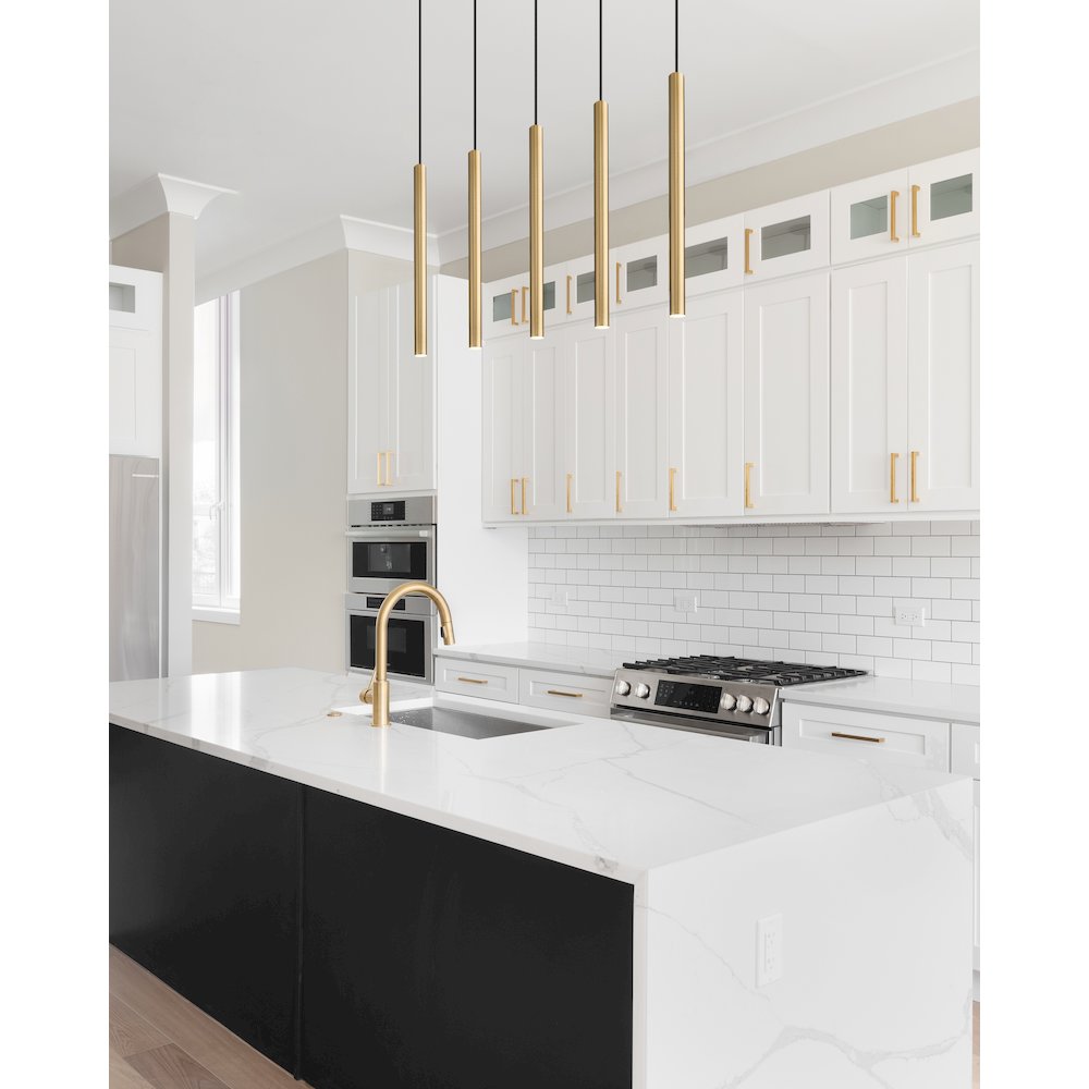 Z-Lite 5 Light Linear Chandelier. Picture 7