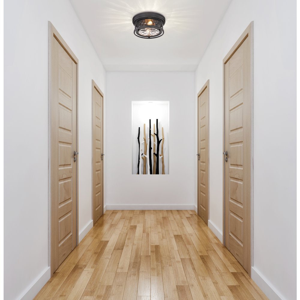 Z-Lite 2 Light Flush Mount. Picture 7