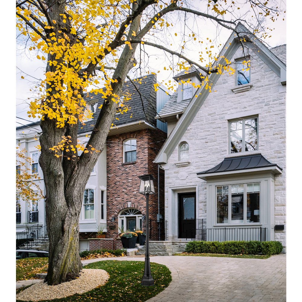 Z-Lite 5 Light Outdoor Post Mounted Fixture. Picture 7