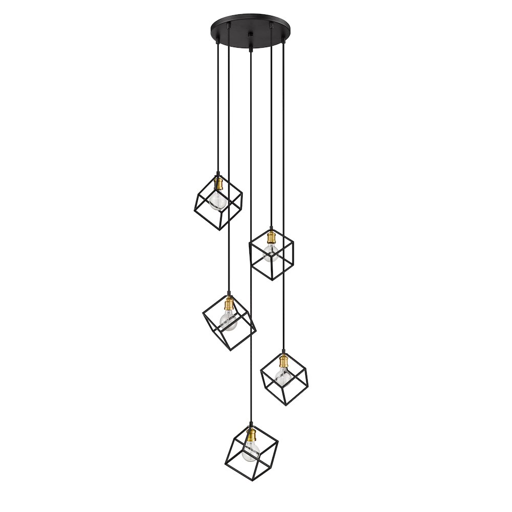 Z-Lite 5 Light Chandelier. Picture 5