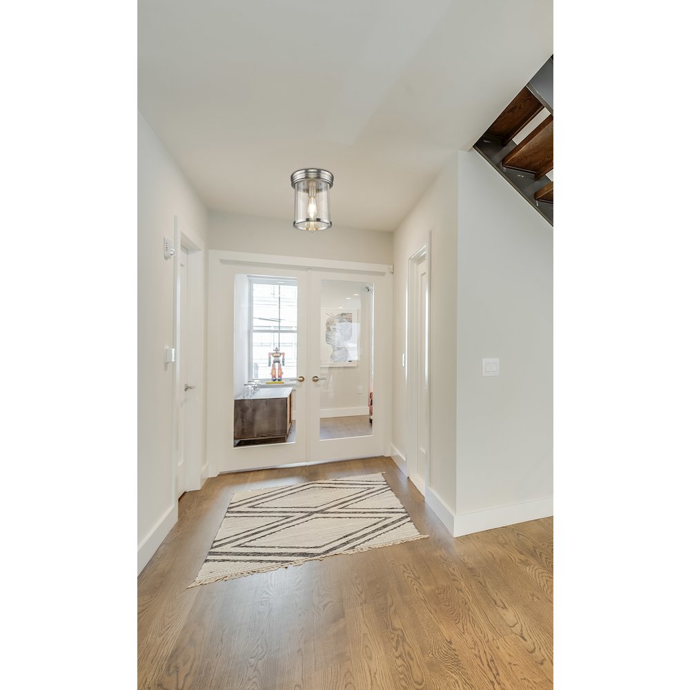 Z-Lite 1 Light Flush Mount. Picture 6