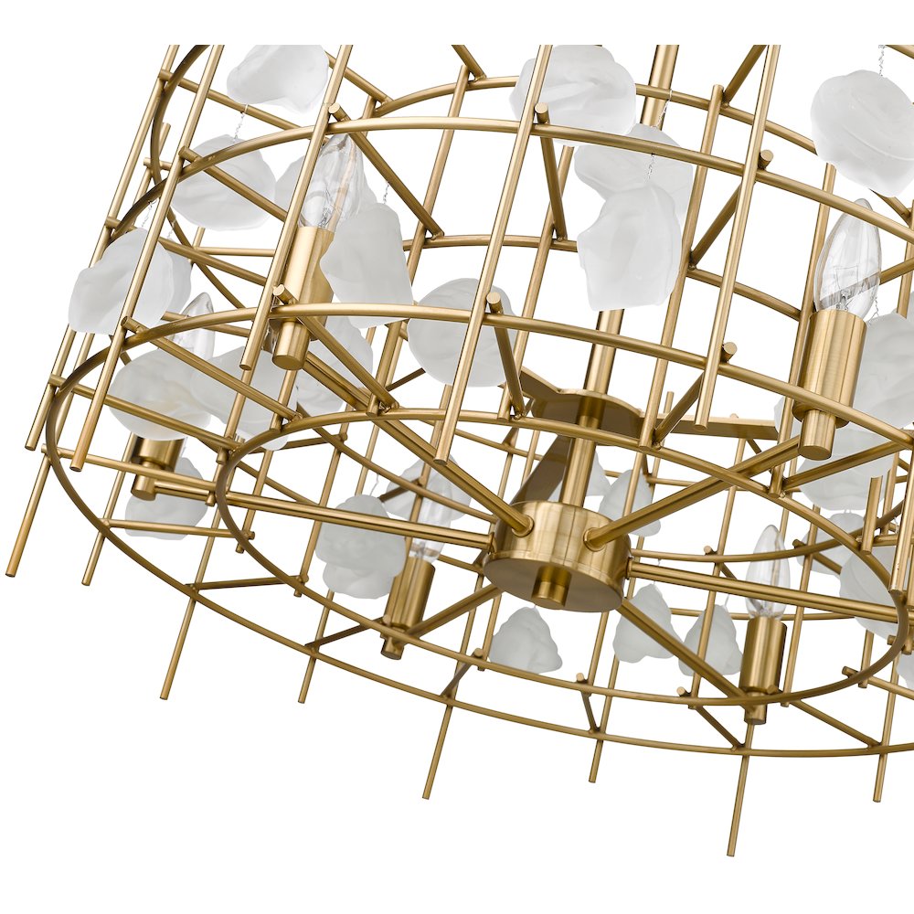 Z-Lite 6 Light Chandelier. Picture 4