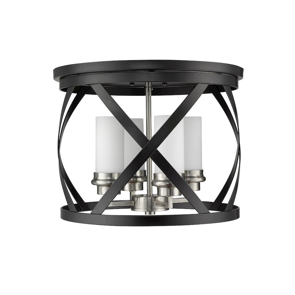 Z-Lite 4 Light Flush Mount. Picture 5