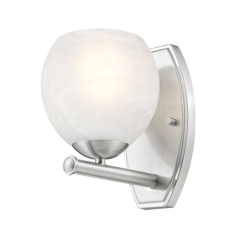 Z-Lite 1 Light Wall Sconce, Brushed Nickel. Picture 3