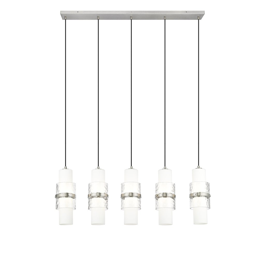 Z-Lite 5 Light Linear Chandelier. Picture 2
