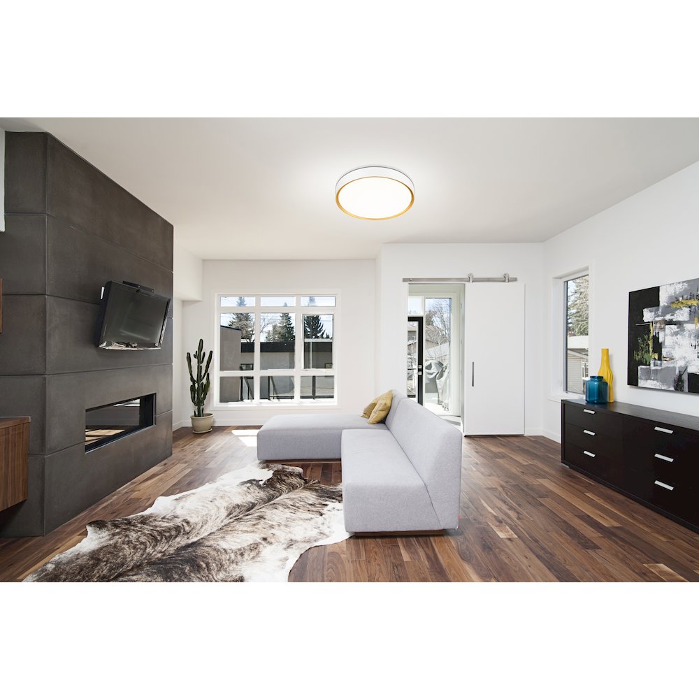 Z-Lite 1 Light Flush Mount. Picture 7
