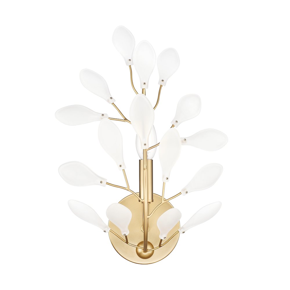 Z-Lite 1 Light Wall Sconce, Modern Gold. Picture 2
