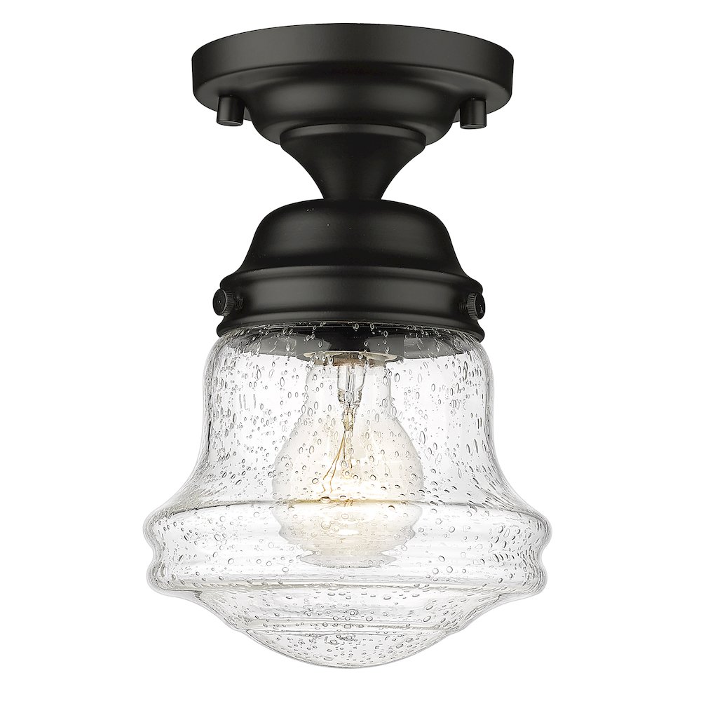 Z-Lite 1 Light Flush Mount. Picture 1