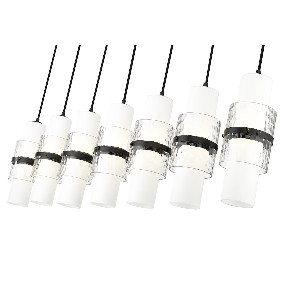 Z-Lite 7 Light Linear Chandelier. Picture 4