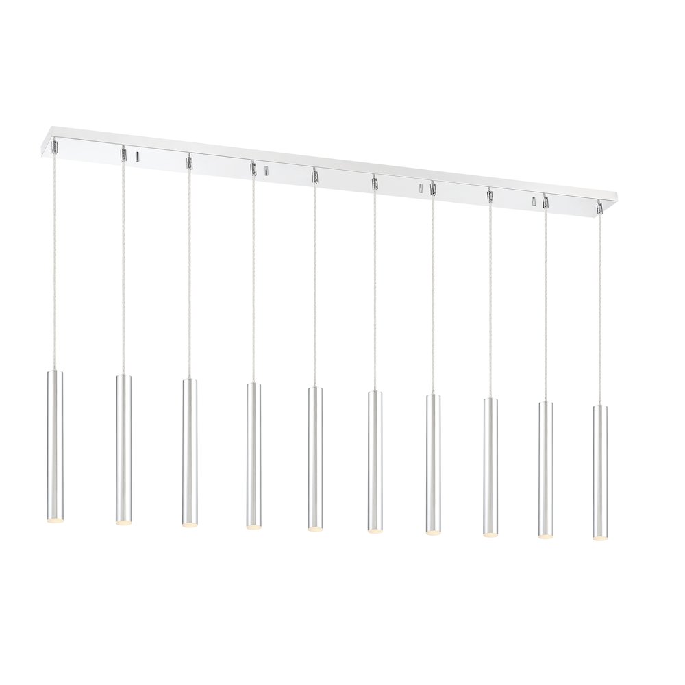 Z-Lite 10 Light Linear Chandelier. Picture 2