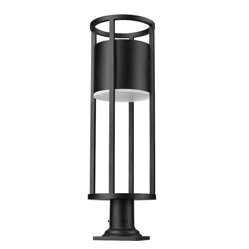 Z-Lite 1 Light Outdoor Pier Mounted Fixture. Picture 5