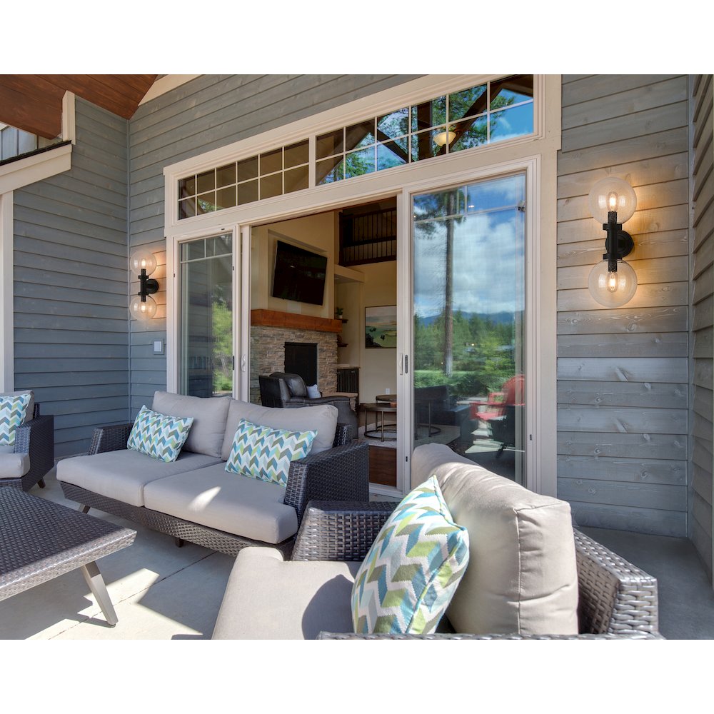 Z-Lite 2 Light Outdoor Wall Light. Picture 7